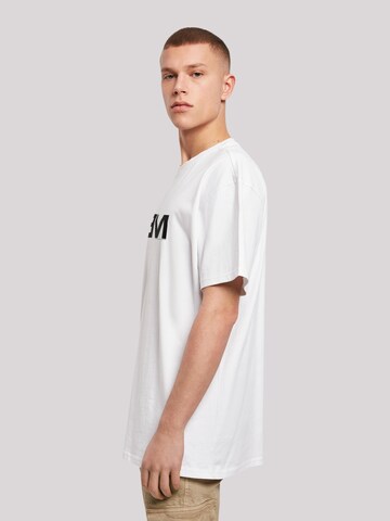 T-Shirt 'Eminem' F4NT4STIC en blanc