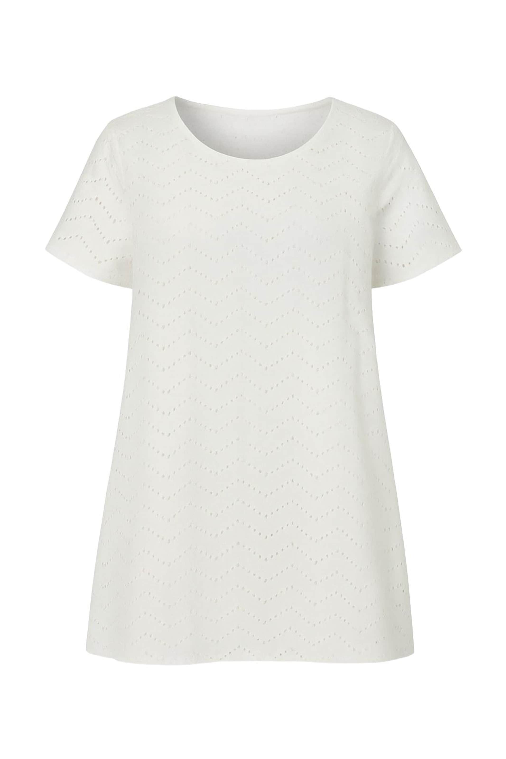 Stil Diva T-Shirt in Weiß: Vorderseite