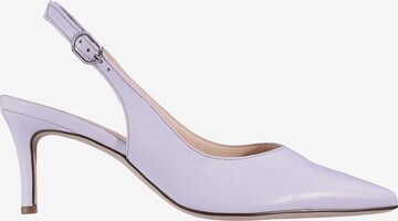 Högl Slingback pumps 'BOULEVARD' i lila: framsida