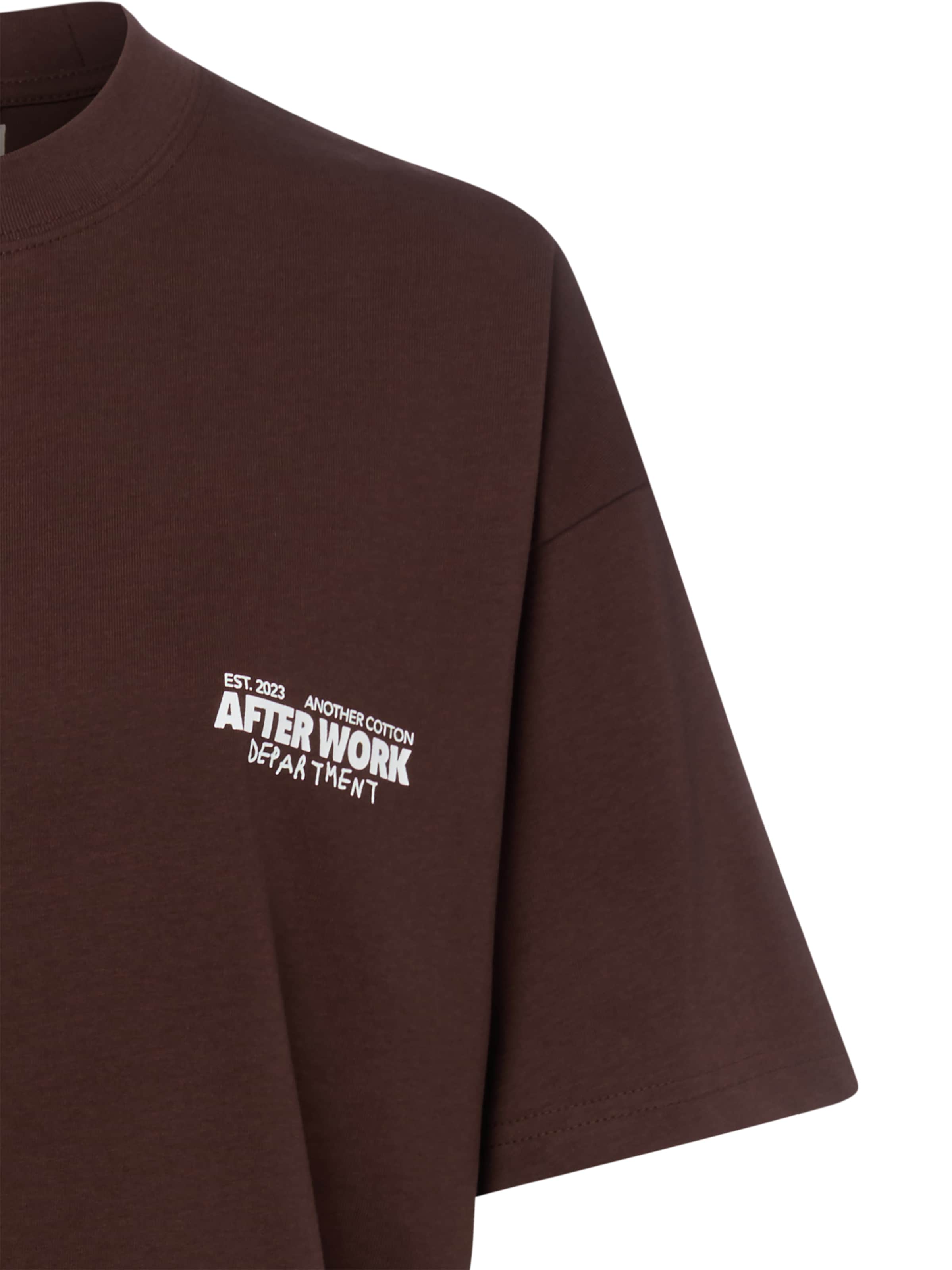 Another Cotton Lab Shirt ' Afterwork ' in Braun