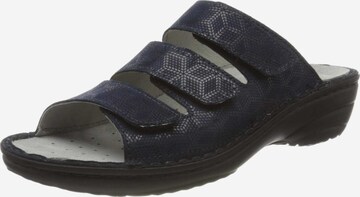 ROHDE Mules in Blue: front