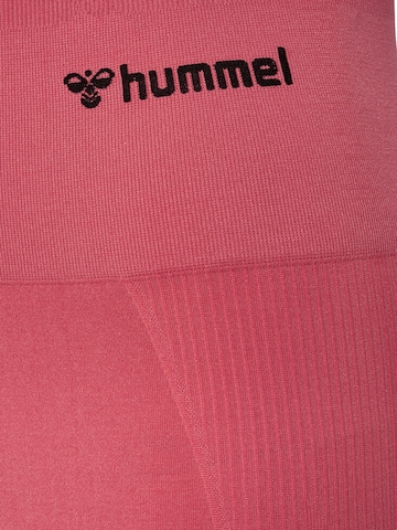Hummel Skinny Sportbroek 'Tif' in Roze
