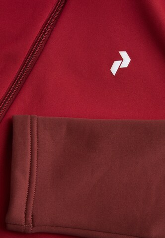PEAK PERFORMANCE Fleece Jacket 'Rider' in Red
