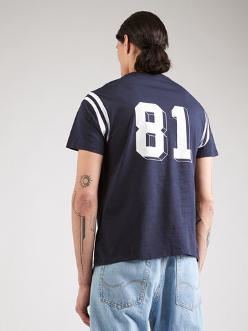 GUESS JEANS Футболка в Синий: спереди