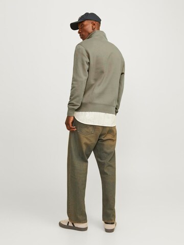 JACK & JONES Sweatshirt 'JORVesterbro' in Grün