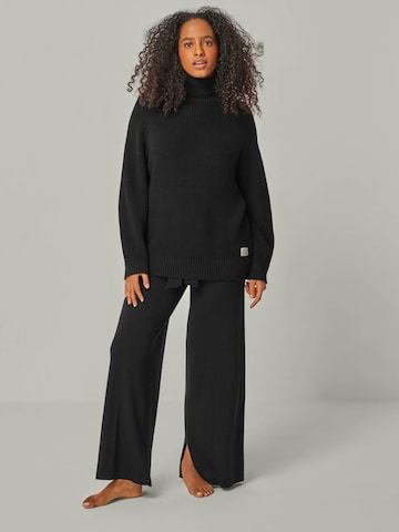 YOU LOOK PERFECT Hausanzug 'LOUNGEWEAR SET - Eve & Bailey' in Schwarz