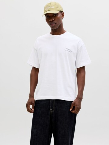 JACK & JONES Shirt in Wit: voorkant