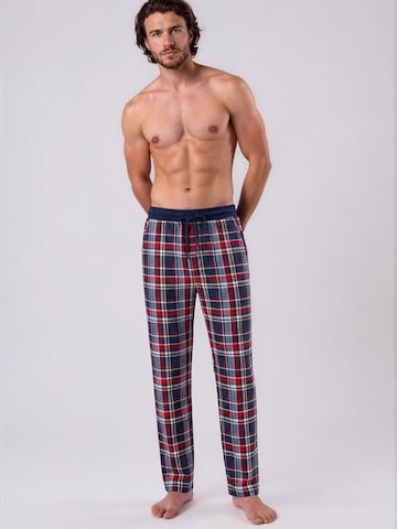 Pantalon de pyjama ' Classics ' Phil & Co. Berlin en beige : devant