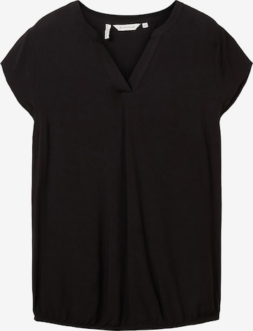 Tom Tailor Women + Blouse in Black: front