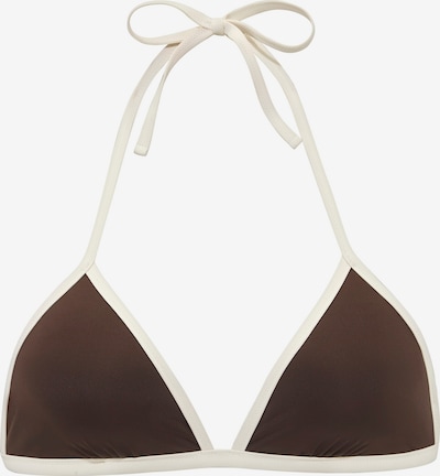 Copenhagen Studios Bikini gornji dio u smeđa / bijela, Pregled proizvoda
