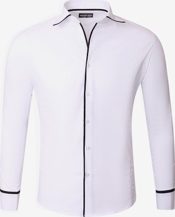 Reslad Button Up Shirt 'RS7118' in White: front