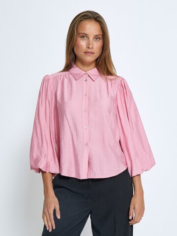 Peppercorn Bluse 'Gatty' in Pink: Vorderseite