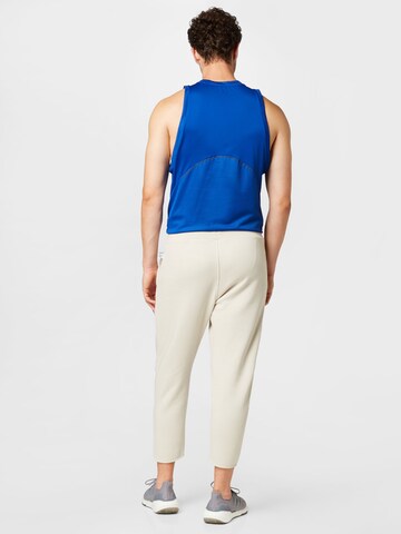 ADIDAS SPORTSWEAR Lużny krój Spodnie sportowe 'Studio Lounge Fleece' w kolorze beżowy