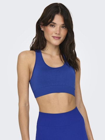 ONLY PLAY Regular Sports Bra 'Daisy' in Blue