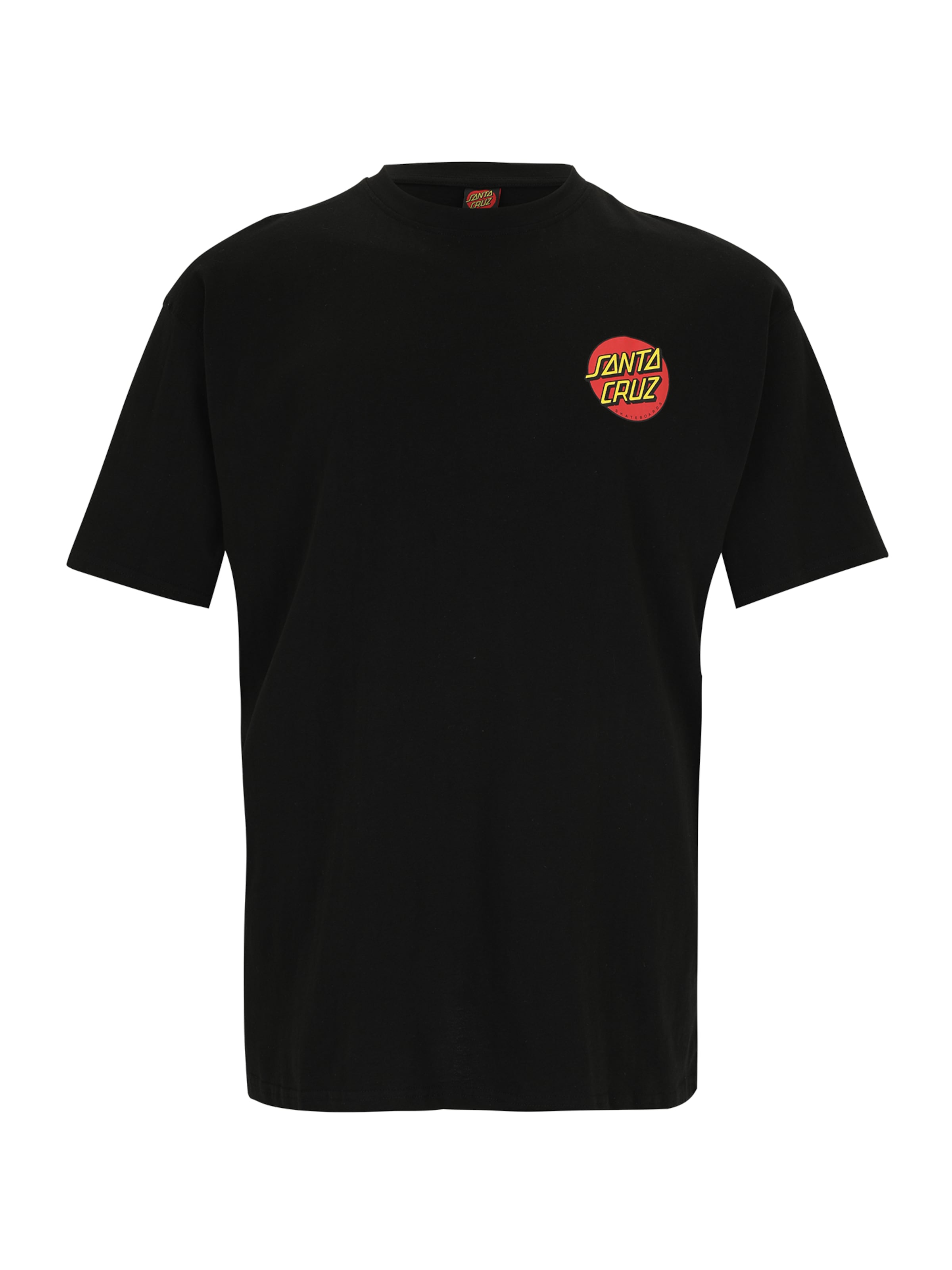 Santa Cruz - Camiseta 'Classic Dot' en negro: frente