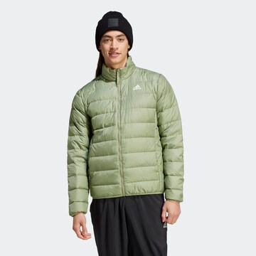 ADIDAS SPORTSWEAR Sportjacke in Grün: Vorderseite