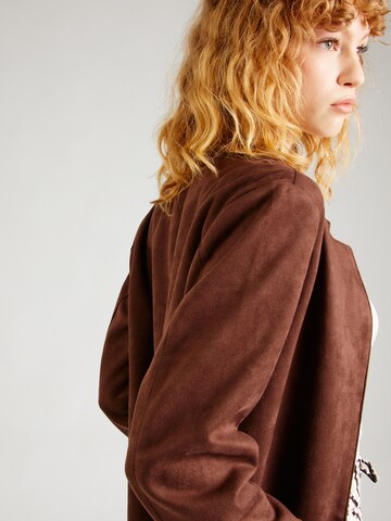 Manteau mi-saison 'SOHO' ONLY en marron