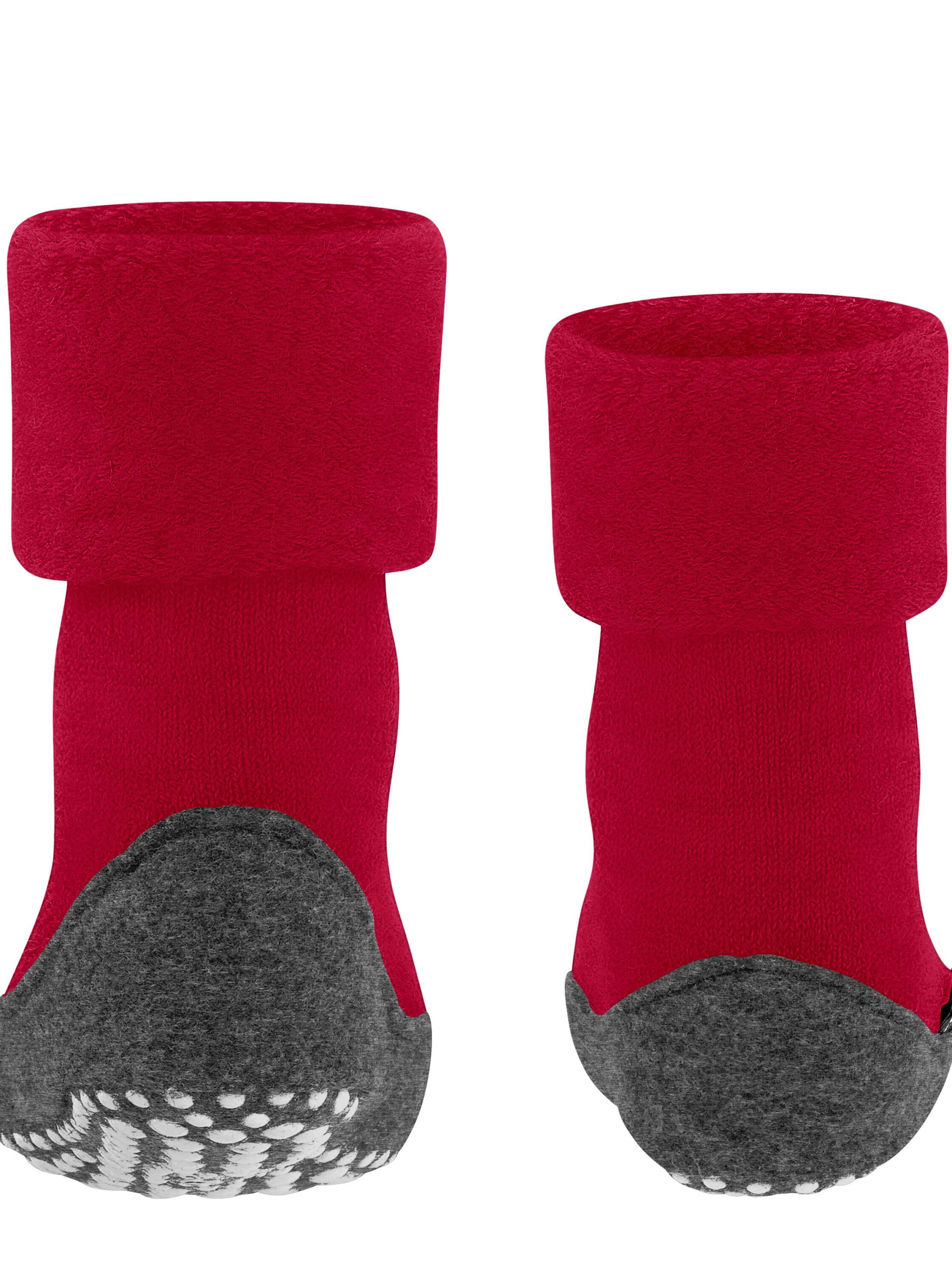 FALKE Socks 'Cosyshoe Teens' in Red