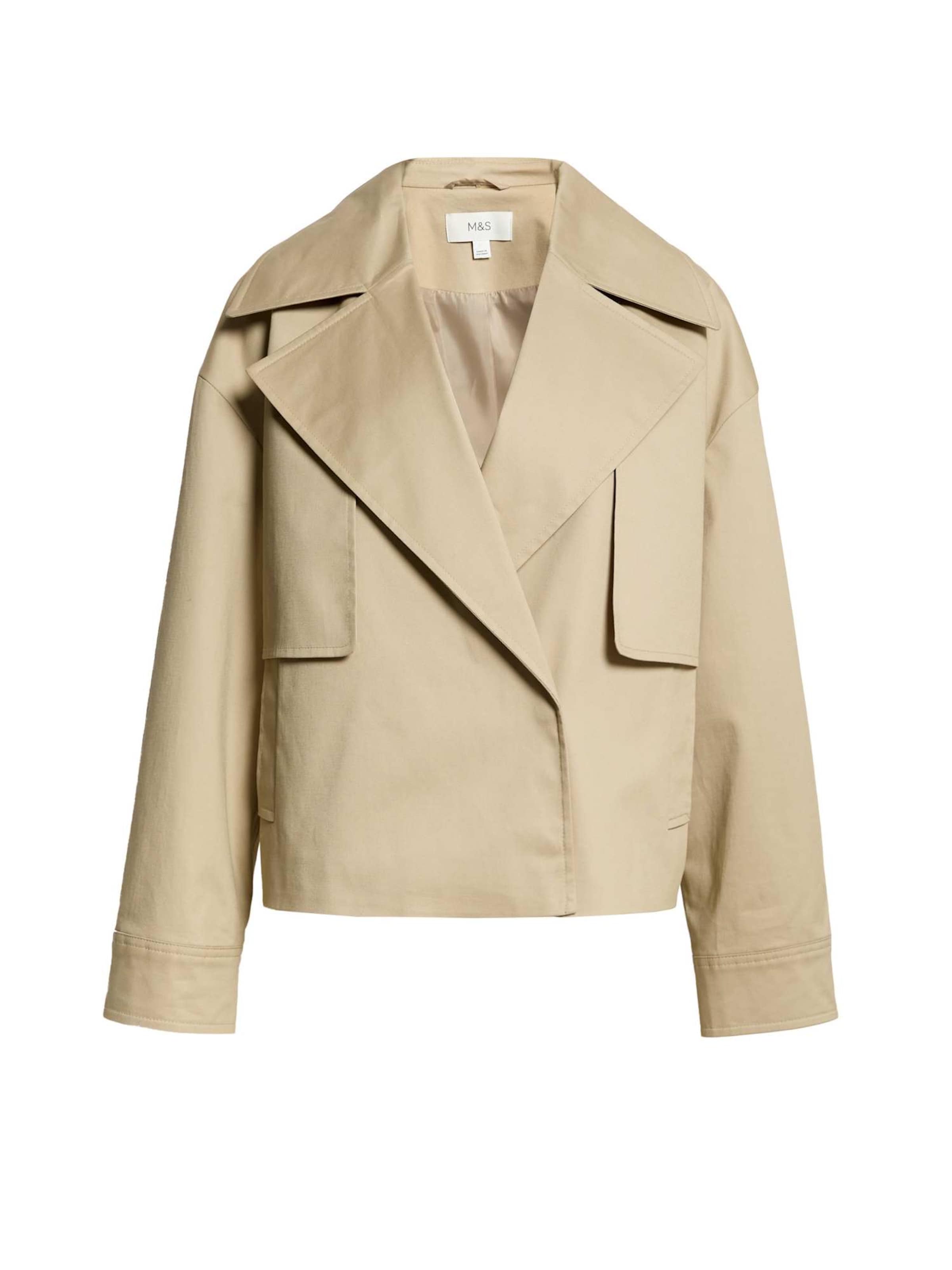 Marks & Spencer Manteau mi-saison en beige, Vue avec produit