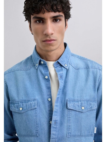 Coupe regular Chemise Scalpers en bleu