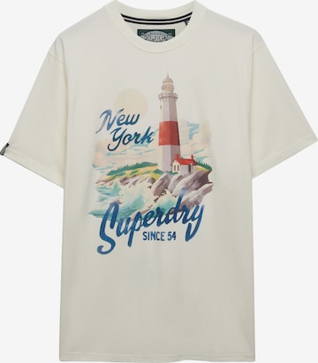 T-Shirt 'Maritime' Superdry & Co en blanc : devant