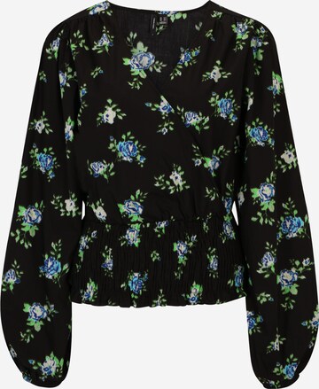 Vero Moda Tall Blouse 'BELLA' in Zwart: voorkant