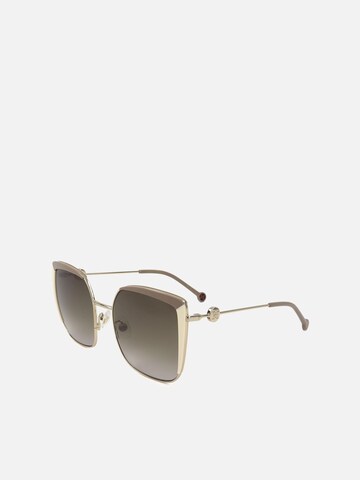 Carolina Herrera Sunglasses in Beige: front