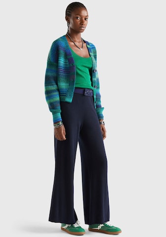 UNITED COLORS OF BENETTON Knit Cardigan in Blue