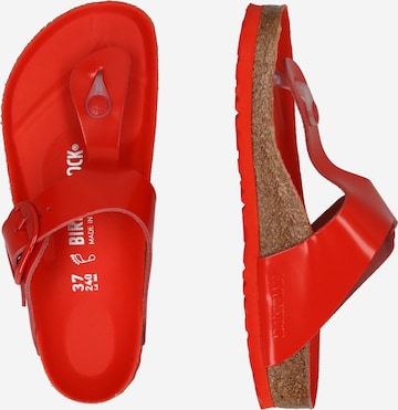 Tongs 'Gizeh' BIRKENSTOCK en rouge