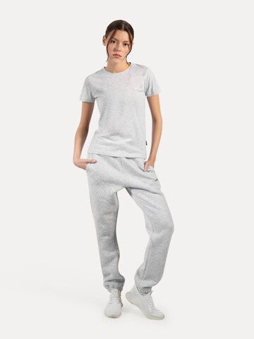 Effilé Pantalon Smilodox en gris