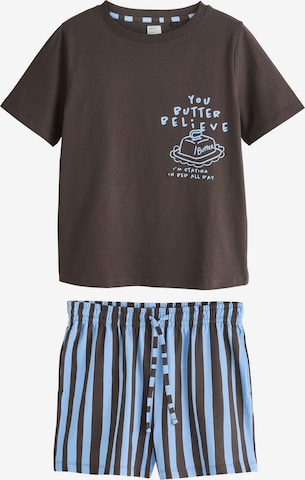 Next Pyjamashortsit värissä ruskea: etupuoli
