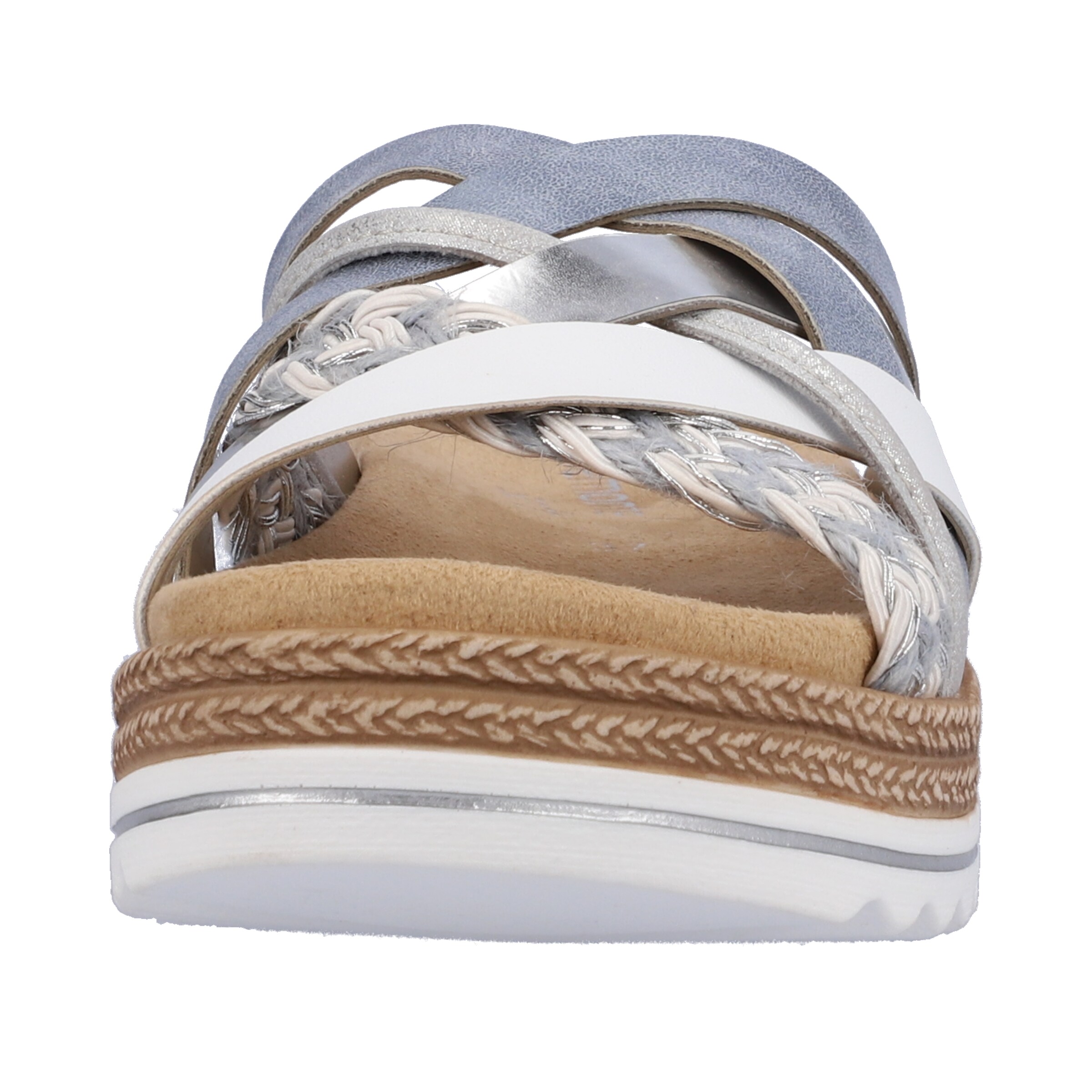 REMONTE Pantolette in Grau