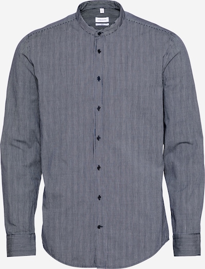 SEIDENSTICKER Button Up Shirt in Dark blue / White, Item view