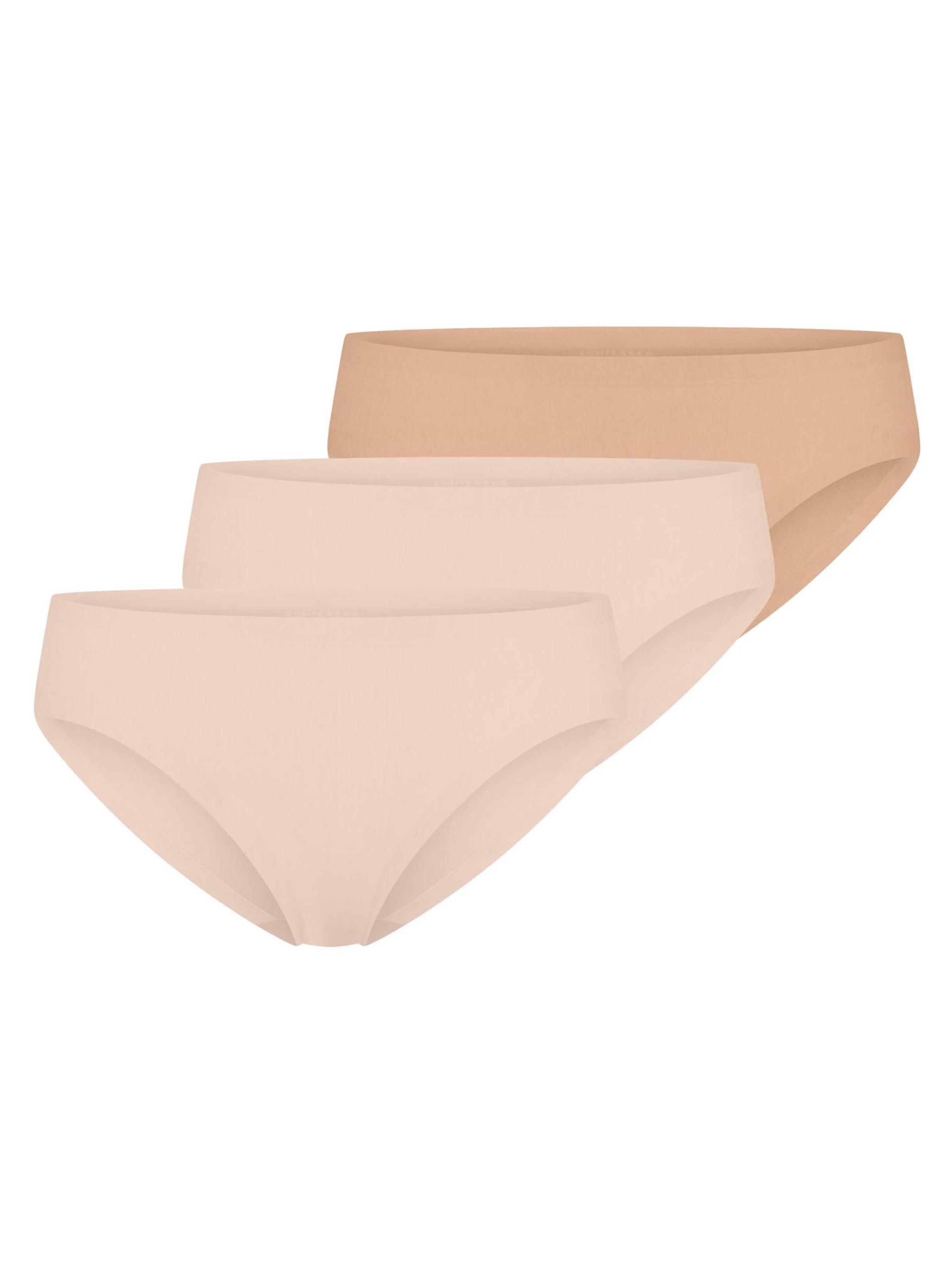 SCHIESSER Boyshorts 'Invisible Light' in Brown: front
