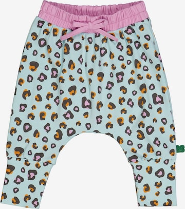 Effilé Pantalon Fred's World by GREEN COTTON en bleu : devant