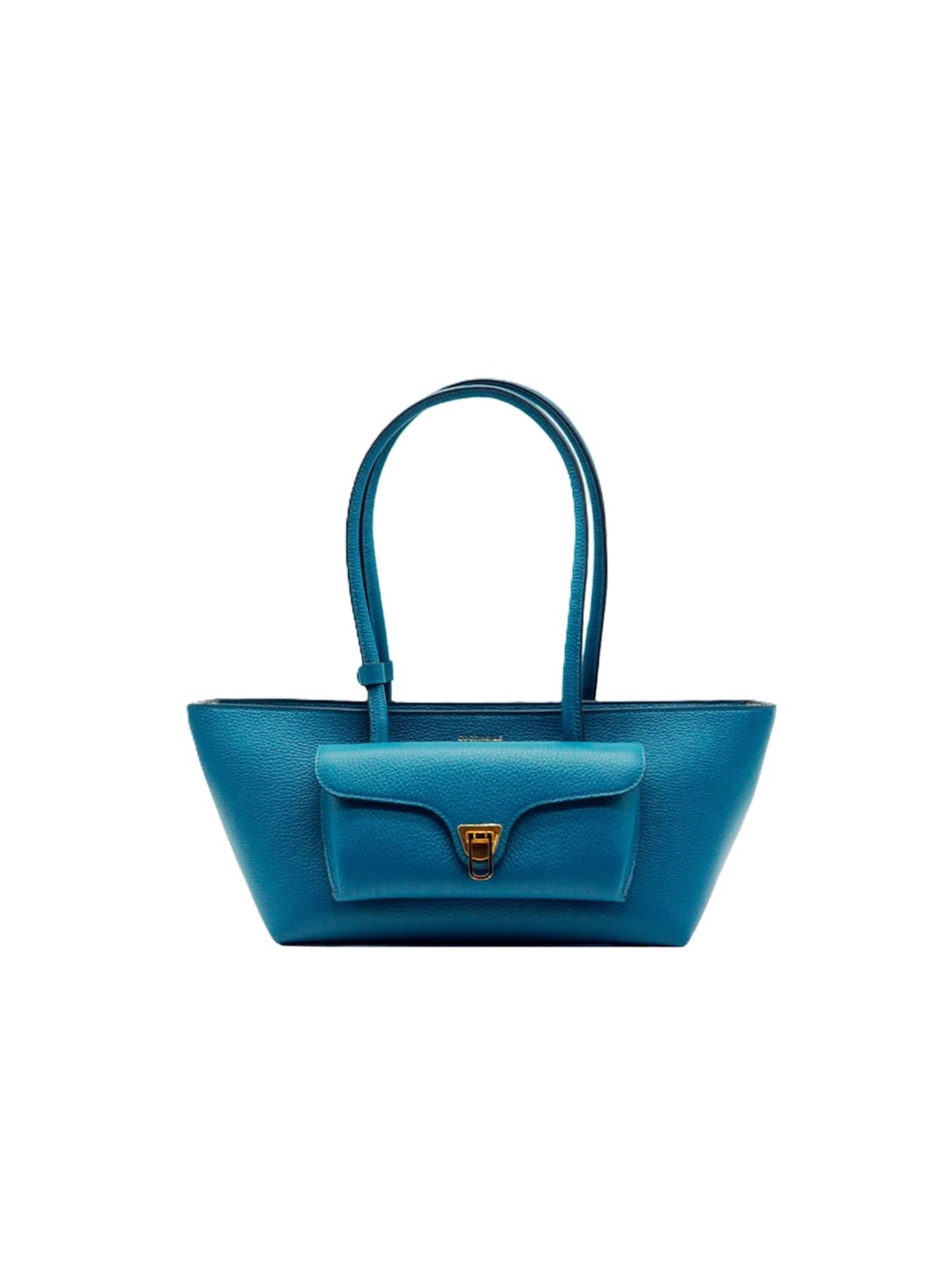 Borsa a spalla 'E1T8A110301' di Coccinelle in blu: frontale