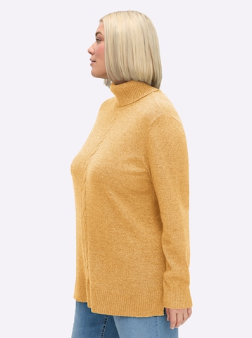 SHEEGO Svetr – žlutá