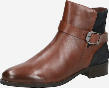 CAPRICE Ankle Boots in Brown: front