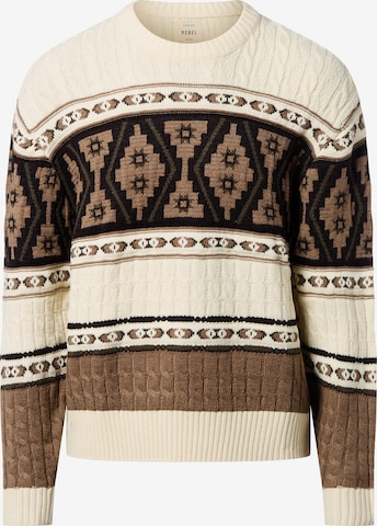 Redefined Rebel Neulepaita 'Henson' värissä beige: etupuoli