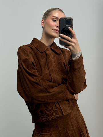 LeGer by Lena Gercke Between-season jacket 'Armine' in Brown