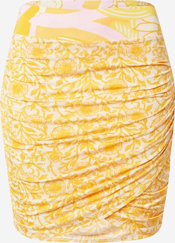 Free People Skirt 'SHE'S SOMETHING ELSE' in Yellow: front