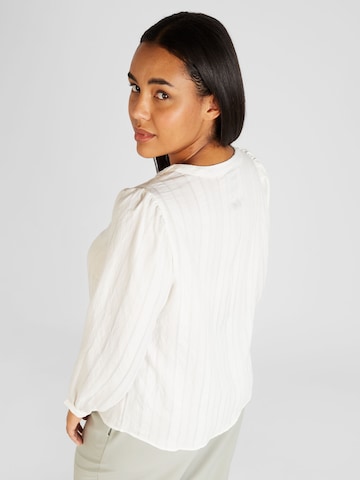 Vero Moda Curve Blouse 'CIBEN' in White