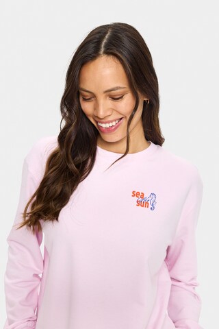 SAINT TROPEZ Sweatshirt in Pink