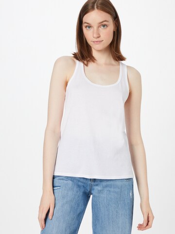 Abercrombie & Fitch Top in Wit: voorkant