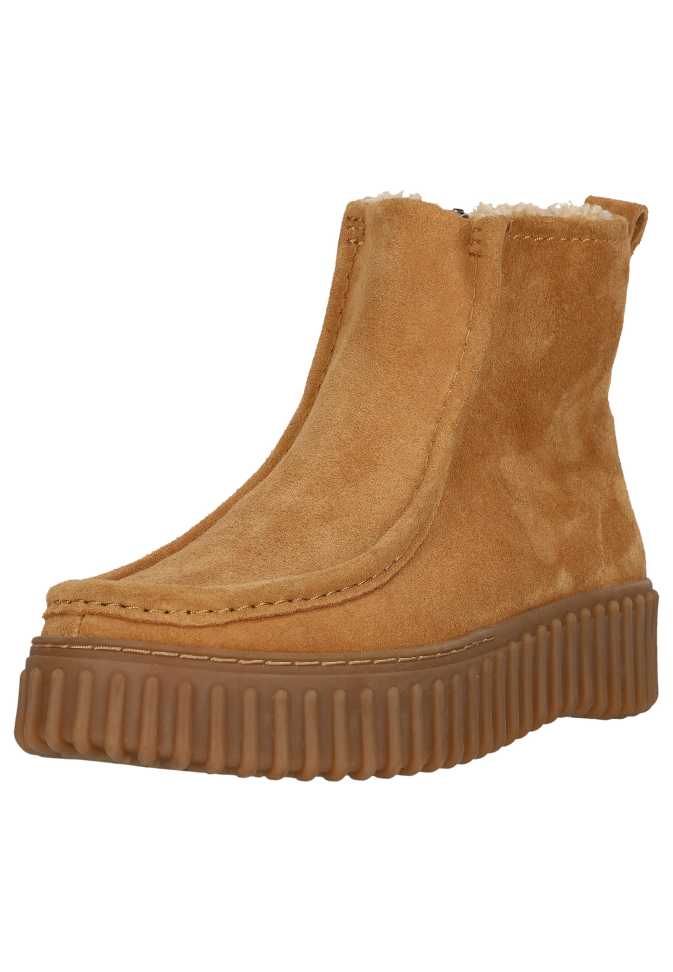 CLARKS Boots 'Torhill Cozy' in de kleur Karamel, Productweergave