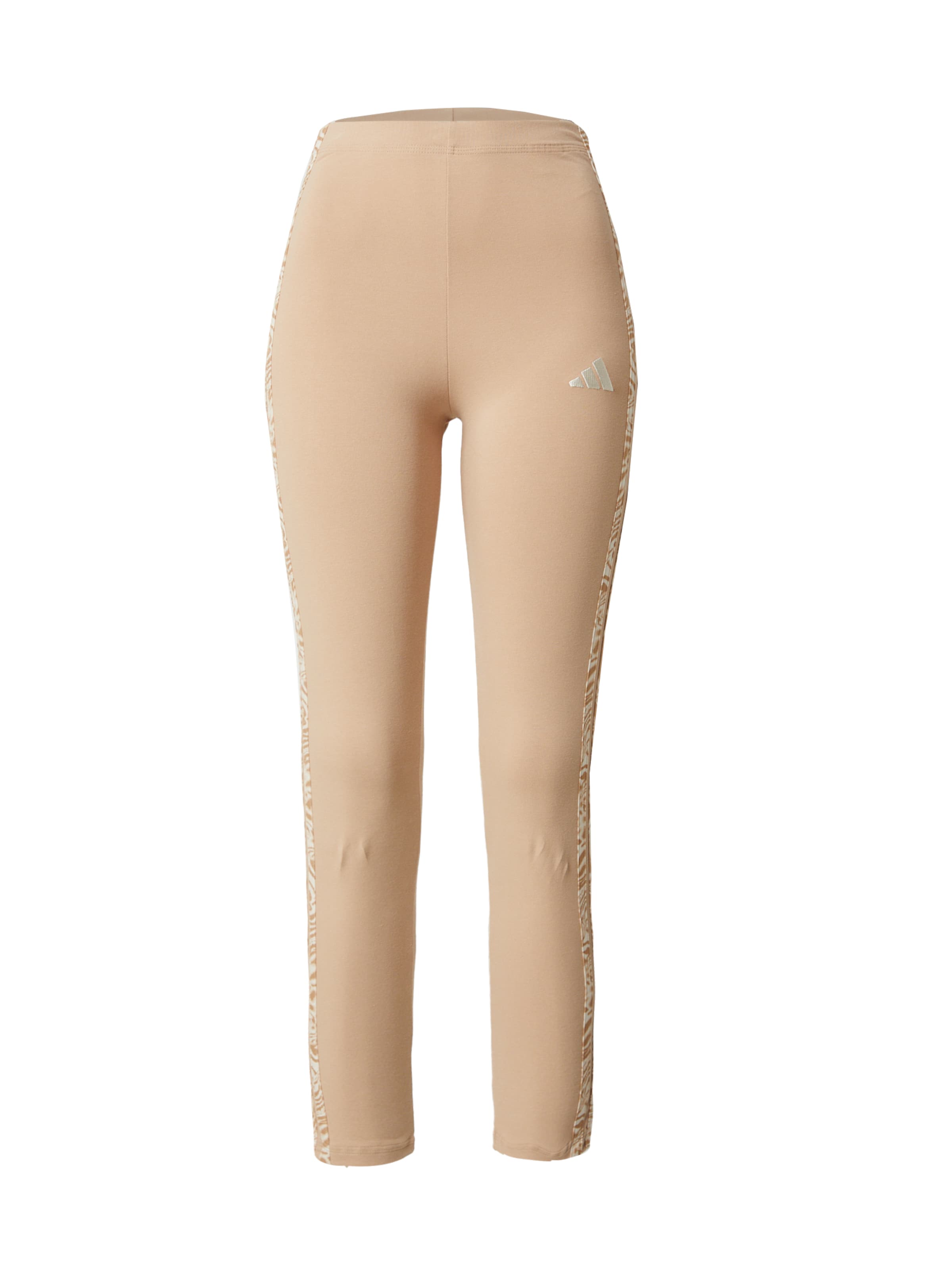 smėlio ADIDAS SPORTSWEAR Siauras Sportinės kelnės: priekis