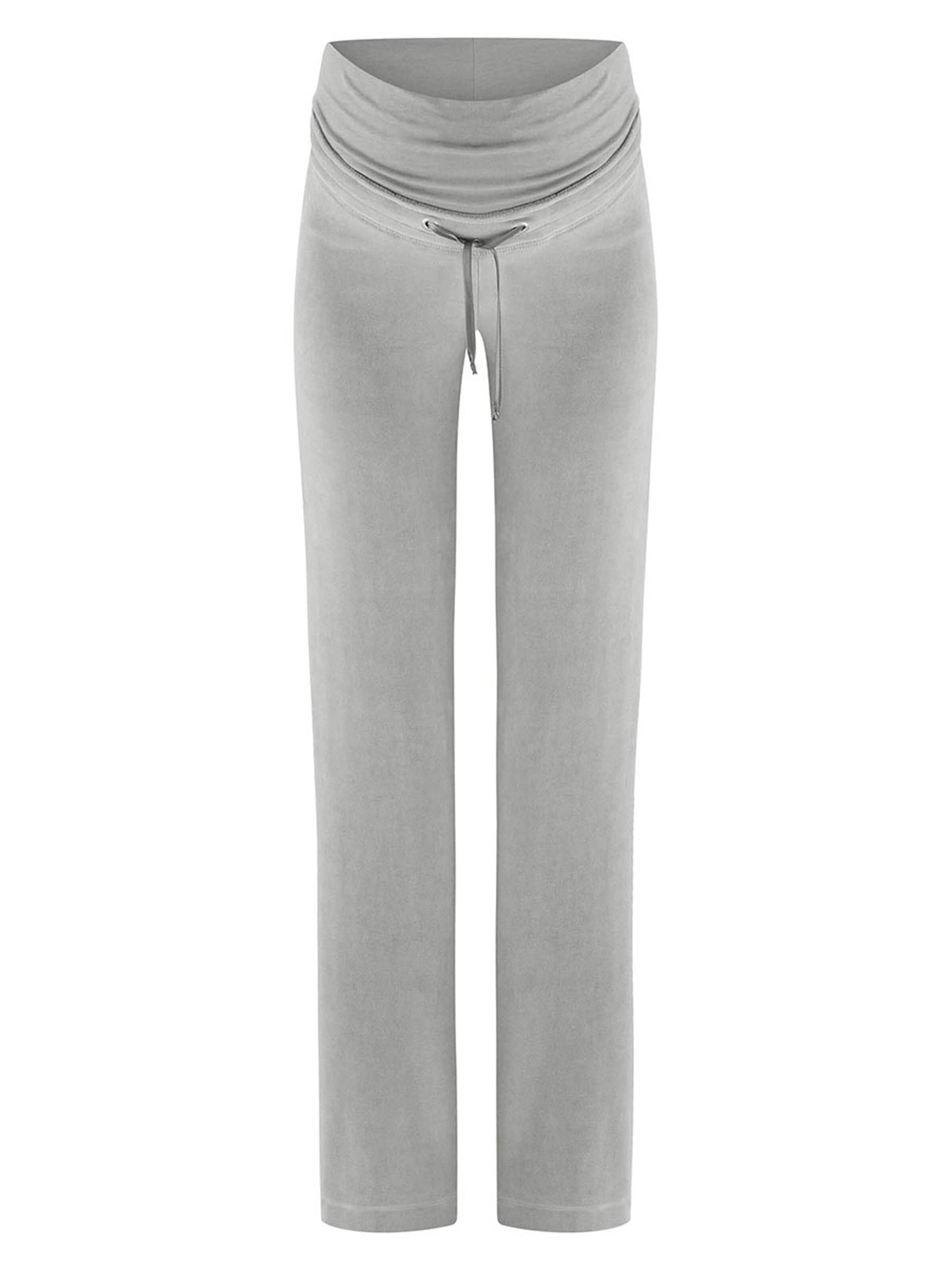 BELLYBUTTON Slimfit Hose 'MAMA'‌‌‌‌‌‌ in Grau: Vorderseite