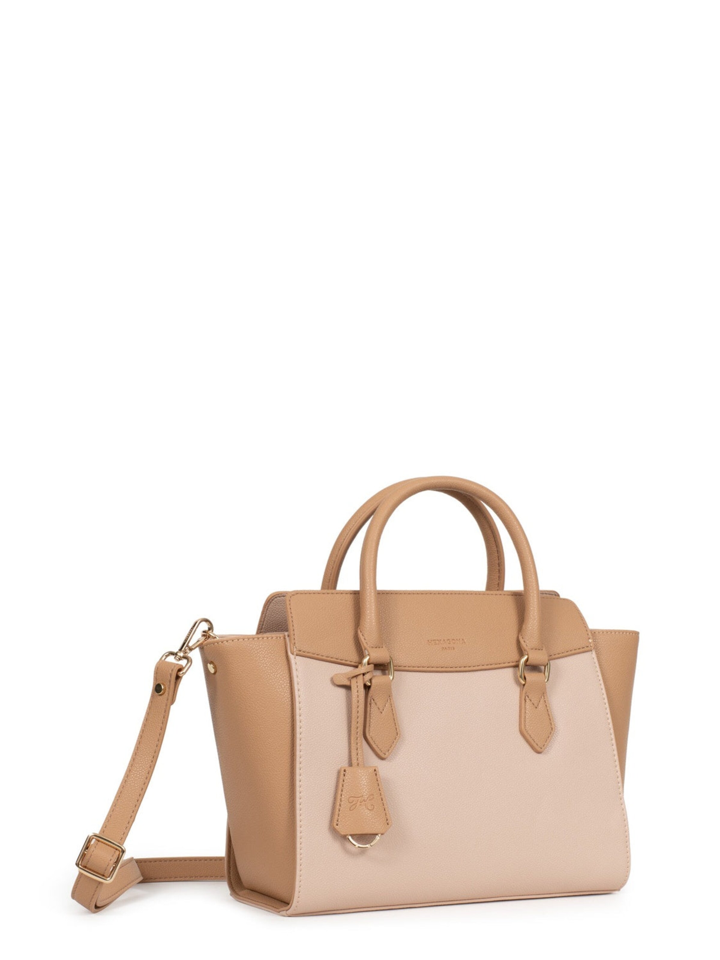 Borsa a mano 'Lys' di Hexagona in beige