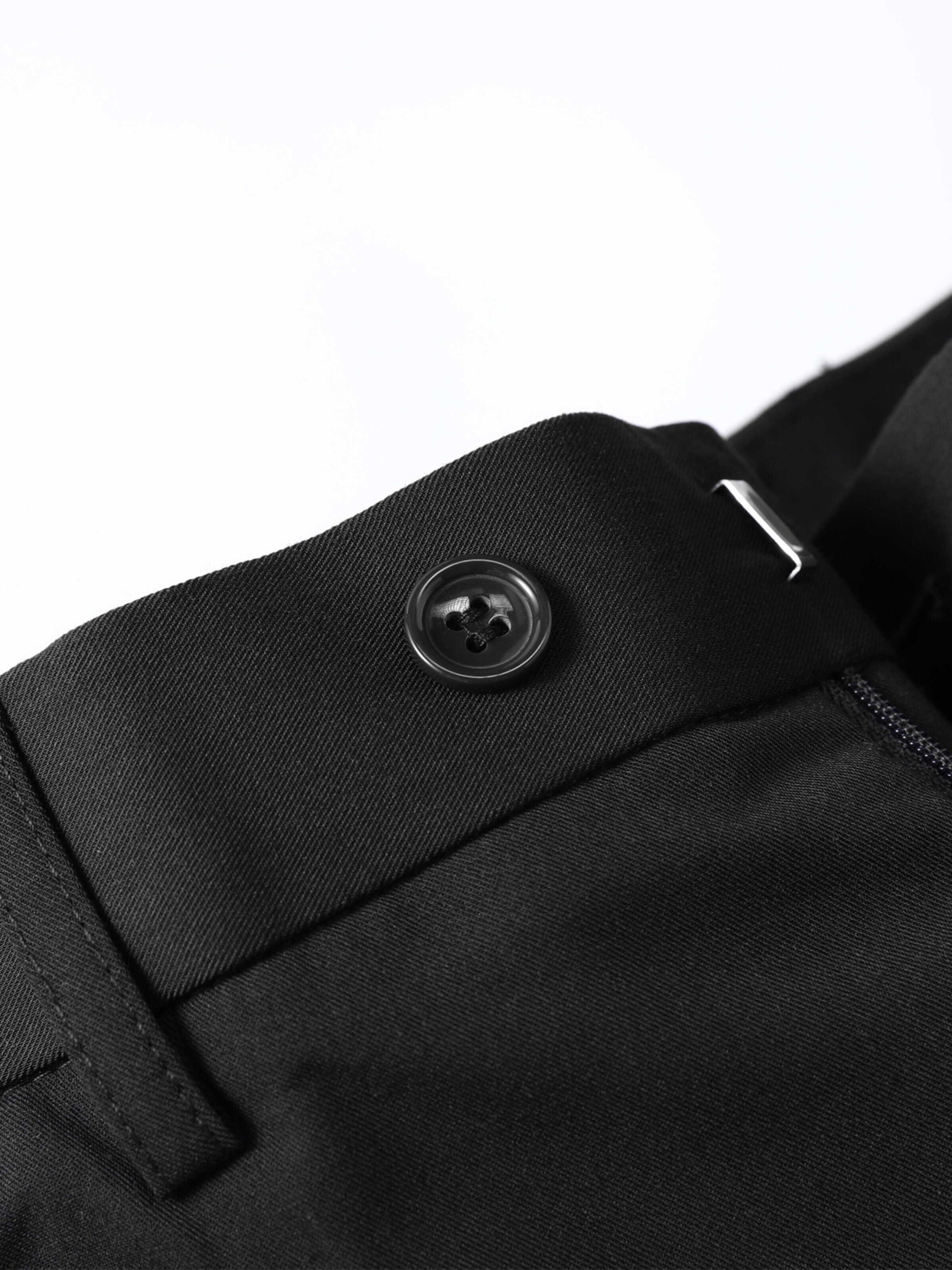YOUTHUP Slim fit Suit 'Stramm' in Black