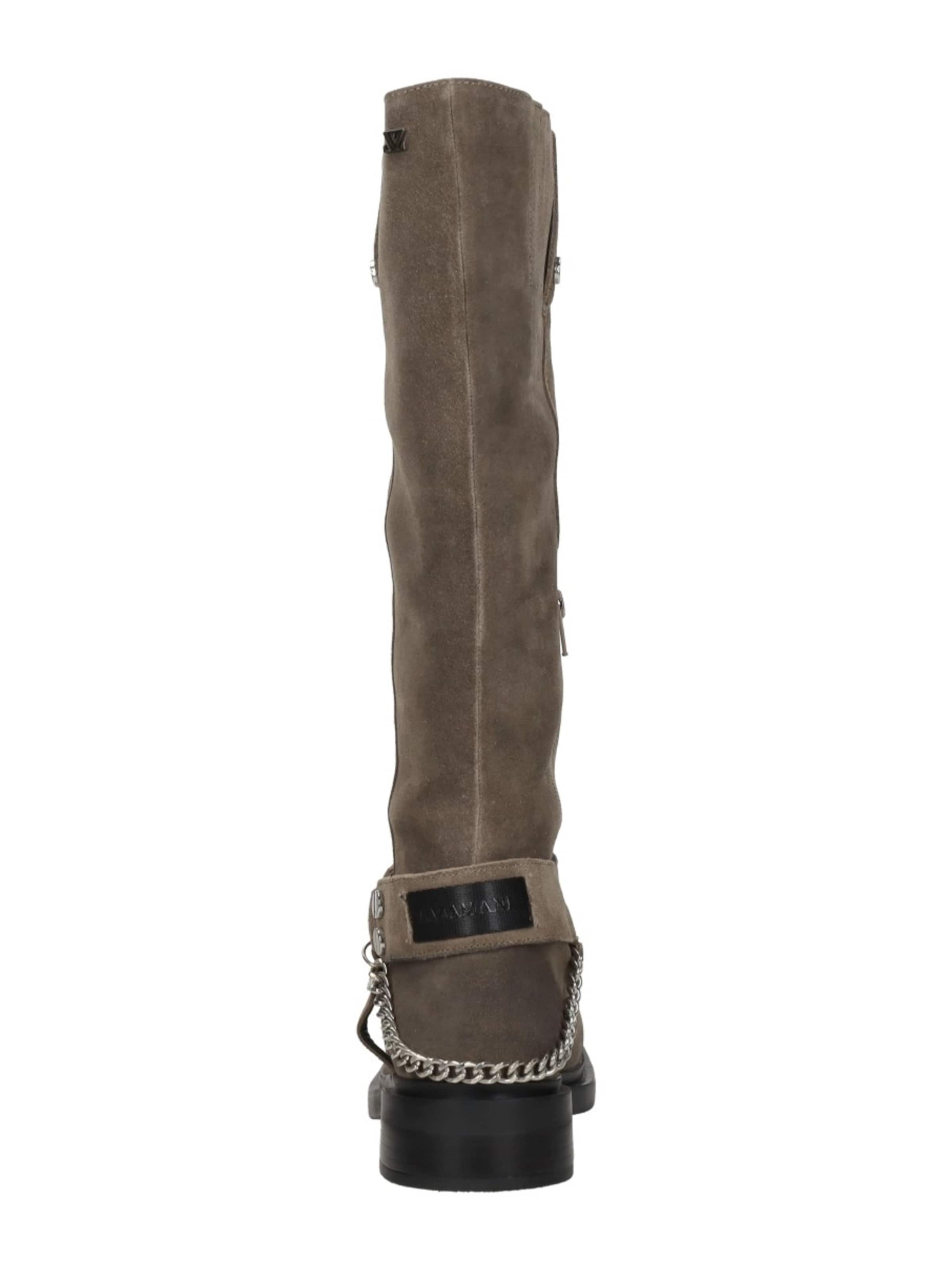 LAZAMANI Boots 'Leslie' in Grijs